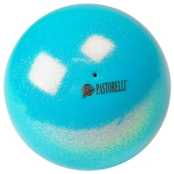 Pastorelli glitterbal HV lichtblauw