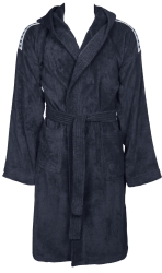 Arena Core soft robe navy-white