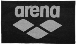 Arena Pool Soft Towel black-grey