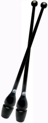 Knotsen 45.2cm rubber koppelbaar zwart