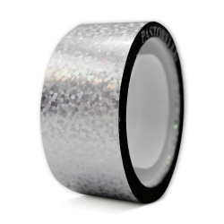 Glittertape DIAMOND 11m ZILVER