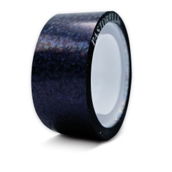 Glittertape DIAMOND 11m ZWART