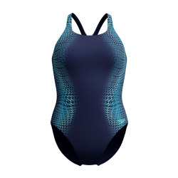 Speedo Eco+ Dig Print Medalist navy-blue