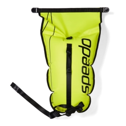 Speedo Tow Float With Dry Bag yellow-black