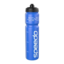 Speedo 1L Water Bottle blue-white
