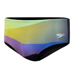 Speedo Eco+ Allov Digi 14cm Brief grn-pur