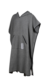 Arena Icons Hooded Poncho grey