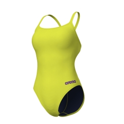 Arena W Team Swimsuit Challenge Solid soft green