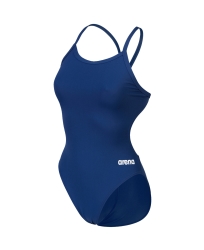 Arena Womens Team Swimsuit Challenge Solid navy-white