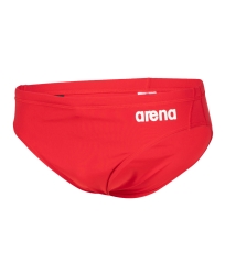 Arena Boy's Team Swim Briefs Solid red-white