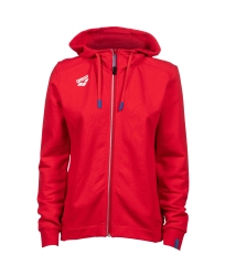 Arena W Team Hooded Jacket Panel red