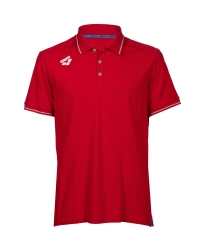 Arena Team Poloshirt Solid Cotton red