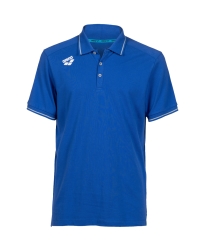 Arena Team Poloshirt Solid Cotton royal