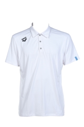 Arena Team Poloshirt Solid white
