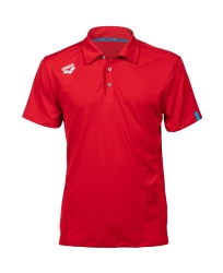Arena Team Poloshirt Solid red