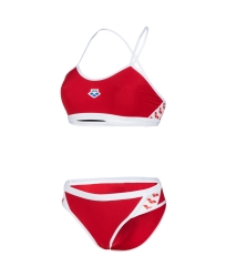 Arena W Icons Bikini CrossBack Solid red-white