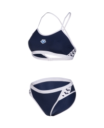 Arena W Icons Bikini CrossBack Solid navy-white