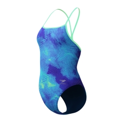 Speedo Eco+ FL Print TurnB blue-green