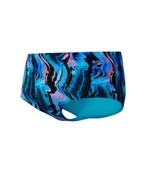 Speedo Printed 13.5cm Brief black-blue