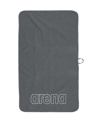 Arena smart plus pool towel grey-white