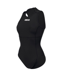 Arena W Team Swimsuit Waterpolo Solid black-white