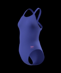 Speedo Solid Leaderback blue
