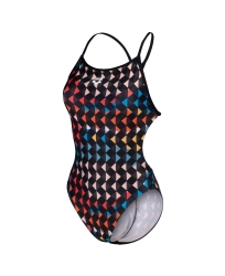 Arena W Carnival Swimsuit Booster Back black-multi