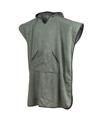 Arena Hooded Poncho jade