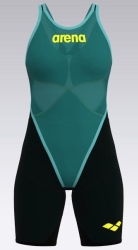 Arena W Powerskin Carbon Glide LE OB black-biscay bay