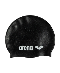 Arena Flat Silicone Cap black-multi
