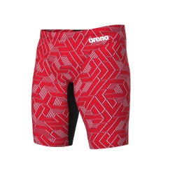 Arena M Escape Swim Jammer black-team red
