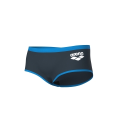 Arena M One Low Waist Big Logo asphalt-turquoise