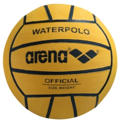 Arena Waterpolo Ball Size 5 yellow-black