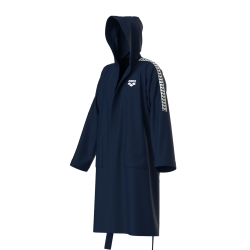 Arena Team Stripe Robe navy-white