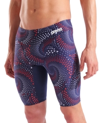 Arena M Fireflow Swim Jammer navy-team red-white-blue
