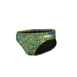 Arena M Snakeskin Swim Brief  green-multi