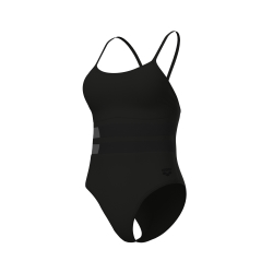 Arena W Mesh Equals Swimsuit Back B black