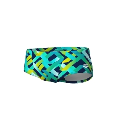 Arena M Texture Swim Low Waist Short black-multi