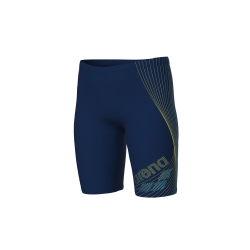 Arena B Design Swim Jammer navy-yellow star-water