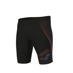 Arena M Design Swim Jammer black-team orange-turquoise