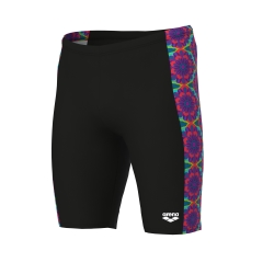 Arena M Floral Swim Jammer black-water-multi