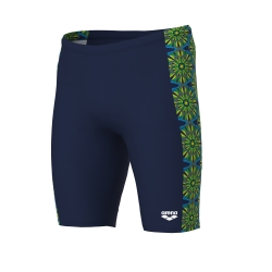 Arena M Floral Swim Jammer navy-green-multi