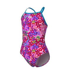 Arena G Stars Swimsuit Lightdrop Back L pink-multi-turquoise