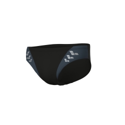 Arena M Step Logo Swim Brief black-asphalt