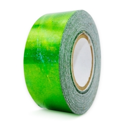 Glittertape GALAXY 11m groen