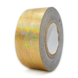 Glittertape GALAXY 11m goud