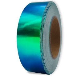 Glittertape LASER Blue-Green