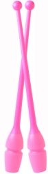 Knotsen 40.5cm rubber koppelbaar fluo roze