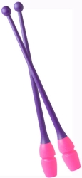 Knotsen 45.2cm rubber koppelbaar roze-paars