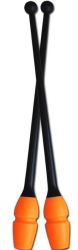 Knotsen 45.2cm rubber koppelbaar oranje-zwart